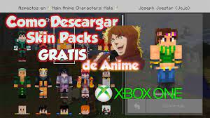 Jojo skin pack minecraft xbox. Skin Packs Gratis De Anime Para Minecraft De Xbox One Better Together Bedrock Edition Youtube