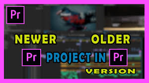 We cannot guarantee that the project will work perfectly in an older premiere pro version. How To Open Newer Project In Older Version Of Adobe Premiere Pro Youtube