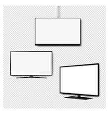 For zoom, this has led to the creation of its virtual background feature allowing you to change your background to help you pretend you're in a library, on the beach, santa's grotto, or pretty much. Modern Blank Flat Screen Tv Vector Images Over 2 100