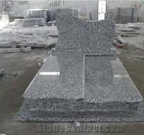 G654 Poland Style Granite Tombstone & Monument,China Black Granite  Gravestone & Headstone Sesame Black China Impala Padang Black ,China Nero  Black