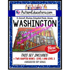 Like oregon, its neighbor in the northwest, washington honors a common conifer and popular christmas tree with its state symbol. Washington State Symbols Adapted Book For Special Education And Autism