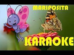 Mariposita Que Esta En La Cocina Karaoke Sin Voz Cancion Infantil Youtube Karaoke Turn Ons Musica