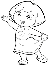 Dora Coloring Pages Printable Educative Printable Dora Coloring Disney Coloring Sheets Cute Coloring Pages