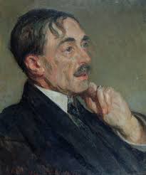 Porträtt av Paul Valery, 1923