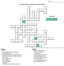 Check spelling or type a new query. Name Complete The Crossword Puzzle Below Solution Created Using The Crossword Maker On Theteacherscornernet Across Down 1 Likes To Steal Pantsu 2 Erinas First Kiss 3 Electric Loli 4 References Everywhere 5