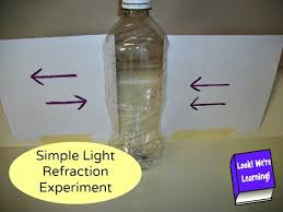 Watch Light Bend In This Simple Light Refraction Experiment Light Science Refraction Experiment Easy Science Experiments