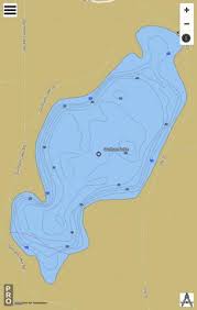 Dunham Lake Fishing Map Us_dl_wi_01564181 Nautical