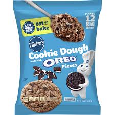 Use these decorating and baking tips all year round to step up your cookie game any time of the year. Pillsbury Ready To Bake Cookie Dough Made With Oreo Cookie Pieces Pillsbury Com