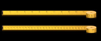 Cinta De Medida Pulgadas Y Centimetros Ilustraciones Vectoriales Clip Art Vectorizado Libre De Derechos Image 7373596