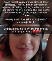 Prayer Request for Heather Mennen's Recovery from Bowel Transplant Surgery