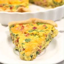 Easy Ham And Cheese Quiche 10 Mins Prep I Heart Naptime Recipe Breakfast Quiche Recipes Breakfast Brunch Recipes Cooking Recipes