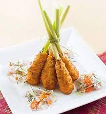 Satay Plating Masakan Indonesia Makanan Dan Minuman Penataan Makanan