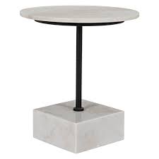 Noir Rodin Side Table Paynesgray Side Table Marble Accent Table Black Side Table
