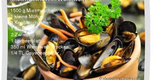 Miesmuscheln In Weisswein Rezept Rezept Muscheln Rezept Miesmuscheln Meeresfruchte Rezepte
