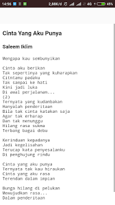 Patah tumbuh hilang berganti mengertilah oh walaupun berbeza akhirnya terimalah. Saleem Iklim Lirik Dan Chord Lagu Latest Version For Android Download Apk