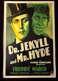 Jekyll, unable to stop himself from transforming into the murderous mr. 1931 Dr Jekyll Mr Hyde Movie Lobby Card Poster