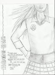 My Amazing Friend Lindsey Drew This She Is Insane 3 Gallagher Girls Ally Carter Gallagher Girls Series