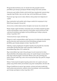 Salam sejahtera dan salam negaraku malaysia. Teks Ucapan Majlis Perasmian Bulan Kemerdekaan
