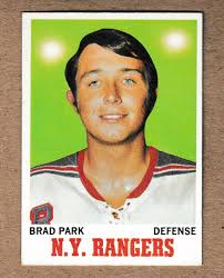 Brad Park Topps Rookie hockey card # 67