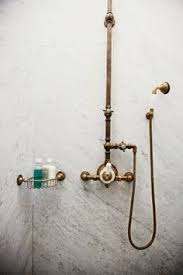If You Live Long Enough You Will See Trends Come And Go And Come Back Again Brass Is One Of Those Brass Bathroom Fixtures Shower Fixtures Steampunk Bathroom