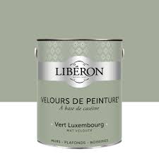 Peinture Mur Boiserie Radiateur Liberon Vert Luxembourg Velours 2 5 L Peinture Mur Liberon Peinture Murale