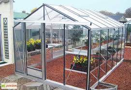 Serre De Jardin En Aluminium Et Verre Trempe Essentia 14 M En 2020 Serre Jardin Serre Fenetre De Toit
