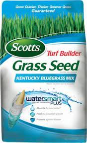 Scotts 18169 Turf Builder Kentucky Bluegrass Mix Grass Seed 7 Lbs Turf Builder Grass Seed For Shade Grass Seed