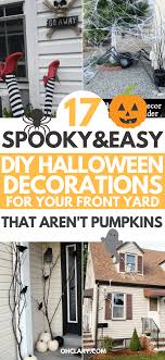 Front yard halloween decorations outdoor. 17 Diy Halloween Decorations For Outdoor For A Super Scary Front Yard 2021