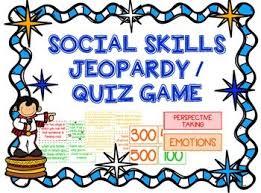 I Needed A Fun End Of The Year Activity For My Social Skills Group So I Decided To Create This Jeopardy Social Skills Games Social Skills Groups Social Skills