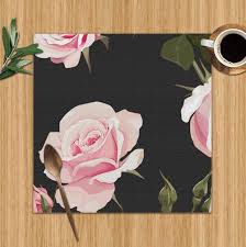 Looking for quality garden tables for your garden and patio at affordable prices? Cotton Linen Placemats Set Of 6 12 X 18 Pink Roses Bouquet Table Placemats Set Home Dinner Office Coffee Outdoor Decorative Washable Table Mats Home Home Textiles