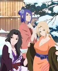 Konan Kurenai Tsunade By Stikyfinkaz 003 On Deviantart Naruto Shippuden Sasuke Naruto Shippuden Anime Konan