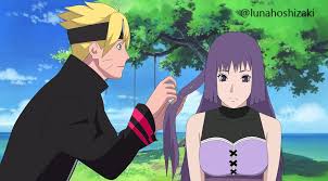 Boruto And Sumire By Lunahoshizaki Boruto Uzumaki Boruto Naruto Characters