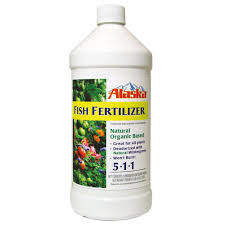 Alaska 32 Oz Organic 5 1 1 Liquid Fish Fertilizer