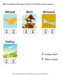 Visit a post from this reading mama for many different ways to sort words. Identify The Long Or Short Vowel E In Words Worksheet Turtle Diary