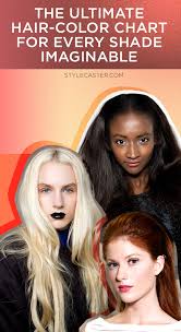 Nonetheless, coloring hair for the fun of it and not just to cover untimely greys has been the trend for quite some time now. A Hair Color Chart For Every Shade Imaginable Stylecaster