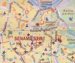 Mit 574.221 angemeldeten einwohnern ist vilnius die bevölkerungsreichste stadt des landes und mit. Stadtplan Vilnius 1 25 000 Geobuchhandlung Kiel