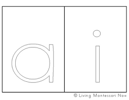 Tactile Nature Letters With Free Printable Letter Templates Montessori Monday Living Montessori Now