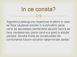 Informatica c++ cautarea binara simpla подробнее. Divide Et Impera Ce Este Divide Et Impera