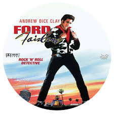 The Adventures of Ford Fairlane DVD Label (1990) R0 Custom Art