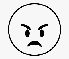Commercial use cartoon of black and white vector iron cross vector clip art image number 167030. Transparent Angry Emoji Png Angry Emoji Black And White Free Transparent Clipart Clipartkey