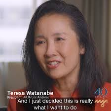 Teresa Watanabe's Instagram, Twitter & Facebook