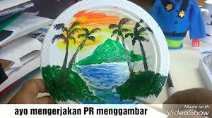Personal komputer (pc) tipe personal computer yang digunakan di dalam jaringan akan sangat menentukan unjuk kerja dari jaringan tersebut. Cara Melukis Diatas Piring Untuk Pelajaran Sbk Siswa Smp Mulyadi Art Class Youtube