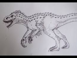 Thomas carr, associate professor of biology at carthage college in wisconsin, told live science the new tyrannosaurus rex emoji is wildly inaccurate. Dessin Dessiner L Indominus Rex Youtube