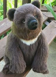 Himalayan Bear George Looking For A Family He Knows How To Give Warmth And Happiness Made Of Artificial Fur Inside Handmade Teddy Bears Handmade Teddy Bear