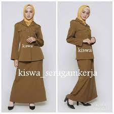 Contoh baju dinas model rok payung. Seragam Pdh Pemdatua Stelan Rok Line A Shopee Indonesia
