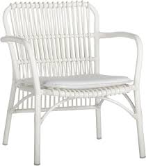 Kruger White Lounge Chair With Sunbrella White Cushion White Lounge Chair Outdoor Furniture Decor Lounge Chair Outdoor
