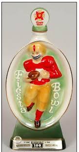 Fiesta Bowl Jim Beam Liquor Decanter 1973 Kitchen Dining Home Living Vadel Com