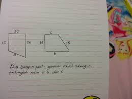 Tolong Jawabkan Yaa Matematika Kelas 9 Tentang Kesebangunan Dan Kekongruenan Bangun Datar Brainly Co Id