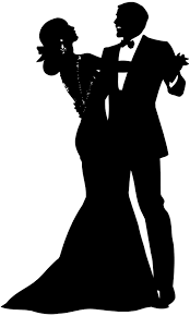 Beautiful Pochoir Silhouette Pochoir Image Mariage