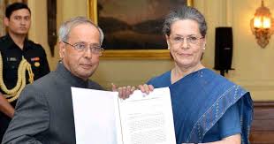 His father was active in the congress party. Sonia Gandhi Says Former President Pranab Mukherjee Was Integral Part Of Party And National Life